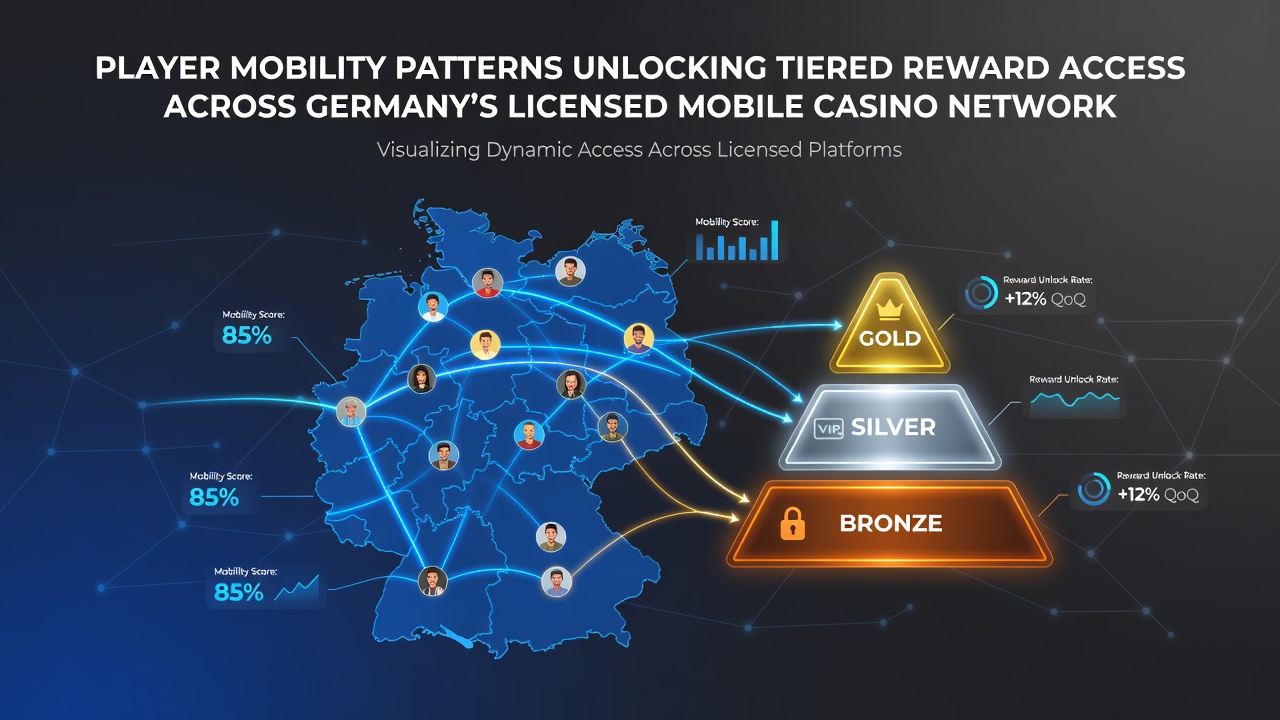 Diagramm der gestaffelten Belohnungszugänge basierend auf Spielermobilität